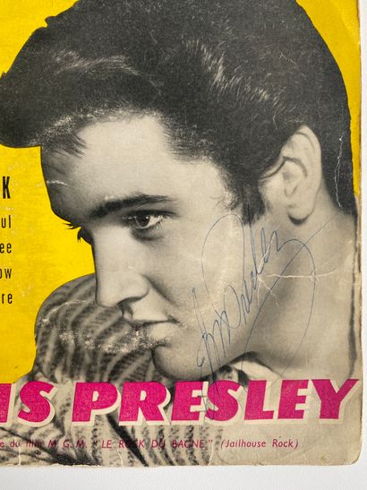 Rock & Roll Un disque Ep - Elvis Presley
Dédicacé par l'artiste, sans doute lors...