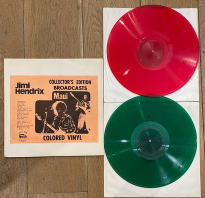 TMOQ A double LP 33T - Jimi Hendrix "Broadcasts" & "Maui, Hawaii", TMOQ label
Collector's...
