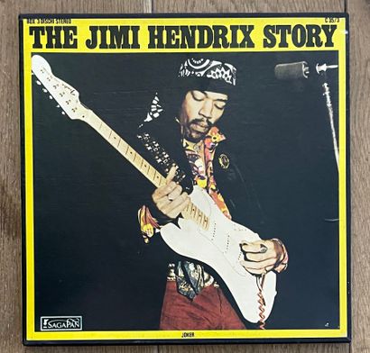 italien A box set (3 x Lps) - Jimi Hendrix "The Jimi Hendrix Story", Joker label...