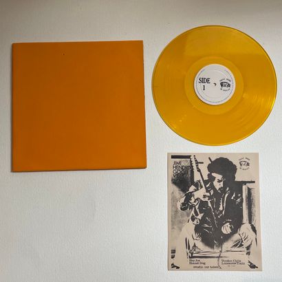 TMOQ A 33T record - Jimi Hendrix "Good Vibes". label TMOQ, studio out takes 
Second...