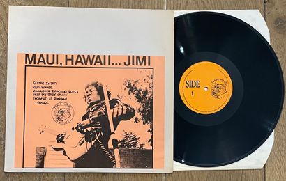 TMOQ A 33T record - Jimi Hendrix "Maui Hawaii", TMOQ label "Smoking pig" orange 
Black...