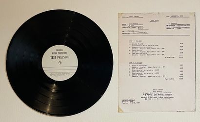 américain A 33T record - Jimi Hendrix "Crash Landing", Reprise label
American pressing...