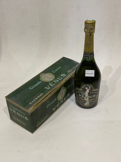 CHAMPAGNE One (1) bottle - Champagne Cuvée Venus, 1976, H. Germain.
In its box