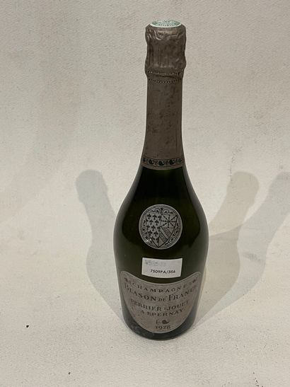 CHAMPAGNE One (1) bottle - Champagne, Blason de France, 1978, Perrier Jouet