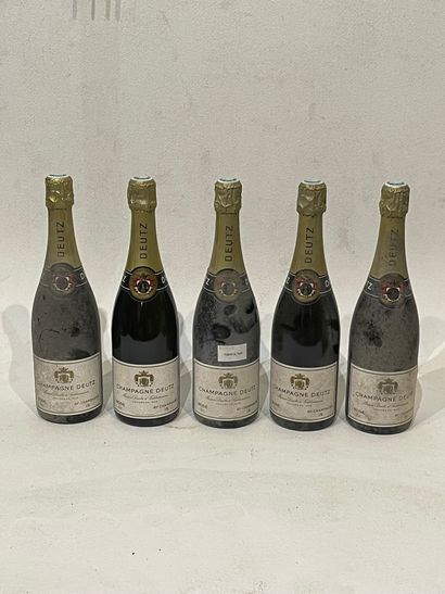 CHAMPAGNE Five (5) bottles - Champagne Rosé, Deutz