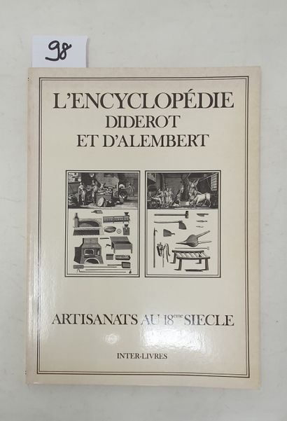 null Diderot and D'Alembert
"L'encyclopédie - Article Artisanats au 18ème siècle",...
