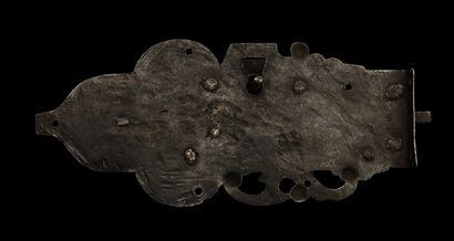 null German lock 
18th century
10, 31 x 24, 4 cm
Part of the "From across the Rhine"...