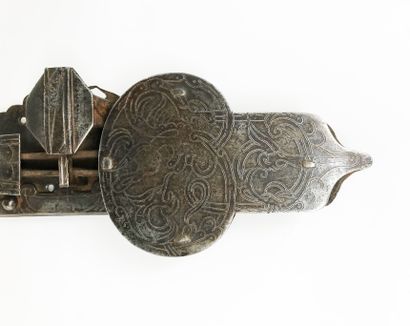 null German lock
18th century
10, 22 x 26 cm 
Part of the "From across the Rhine"...