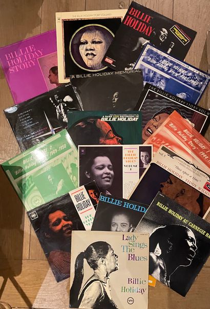 Chanteurs/Chanteuses Seize disques 33T - Billie Holiday
VG à EX; VG à EX