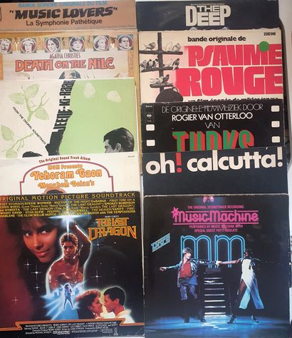 Bande originale de film Dix disques 33T – Bandes originales de films divers
VG à...