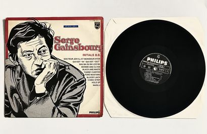 Chanson française Un disque 33T - Serge Gainsbourg "Initial B.B." 
Première édition,...