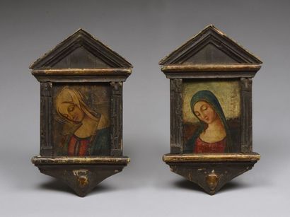 null D'après un modèle siennois du XVe siècle, pastiches 1900-1920

"Vierges" 

Deux...