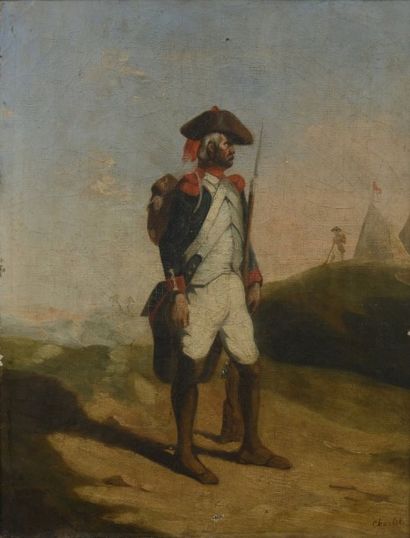 Nicolas-Toussaint charlet (1792-1845) "Portrait d'Homme"

Huile sur toile, signée...