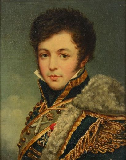 null Ecole Française début du XIXe siècle

"Portrait d'un officier Napoléonien"

Huile...