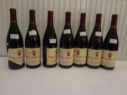 3 bouteilles de Saint-Aubin 1er Cru, 2000,...