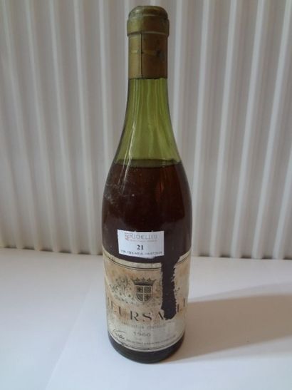 1 bouteille de Meursault, 1966, Nicolas,...