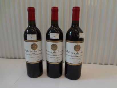 3 bouteilles de Château du Mayne, 1996, ...