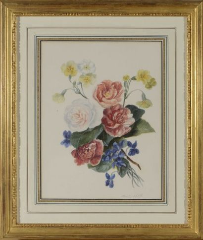 null Ecole française de la fin du XIXe siècle

"Fleurs"

Suite de dix aquarelles,...