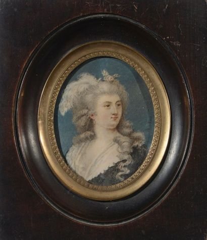 null de BRESSY (deuxième moitié du XIXe siècle))

Femme à la longue chevelure ornée...
