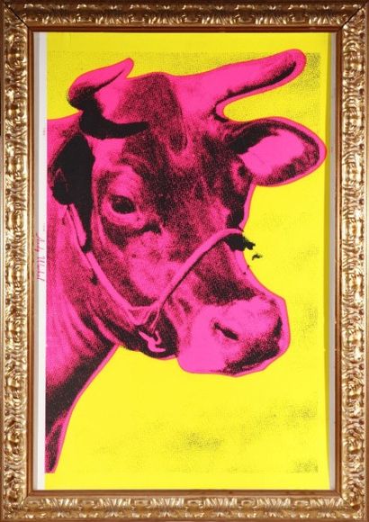 null Andy WARHOL (1928-1987)

"Cow"

tirage offset en couleurs sur papier

réédition...