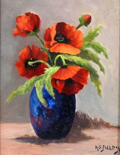 DELPY Henri Jacques (1877-1957) DELPY Henri Jacques (1877-1957)

"Bouquet de coquelicots"

Huile...