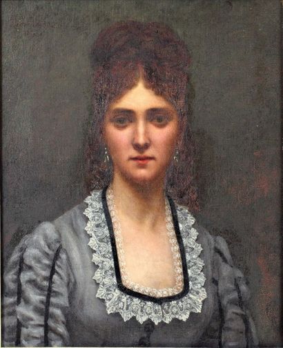 TROUILLEBERT Paul Désiré (1829-1900) TROUILLEBERT Paul Désiré (1829-1900) 

"Portrait...