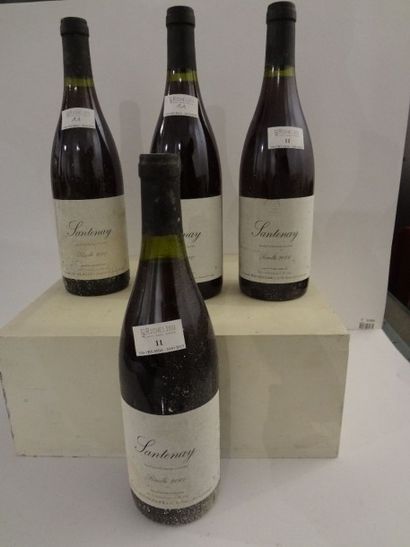 null 4 bouteilles, Santenay, 2000, Antoine Bouteiller