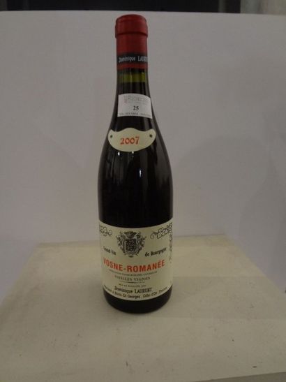 null 1 bouteille, Vosne-Romanée vieilles vignes, 2007, Dominique Laurent