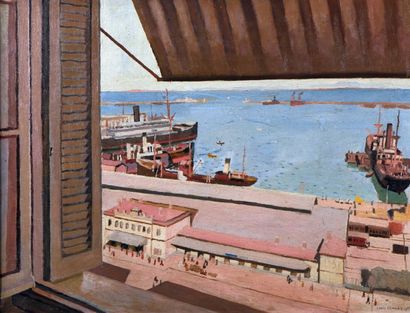 null Louis FERNEZ (1901-1983)

"Le port d'Alger"

huile sur toile signée en bas à...