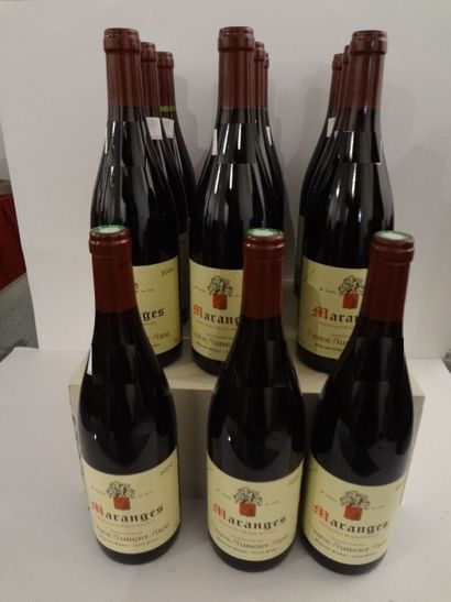 null 12 bouteilles, Maranges, 2000, Veuve Aubert Ainé