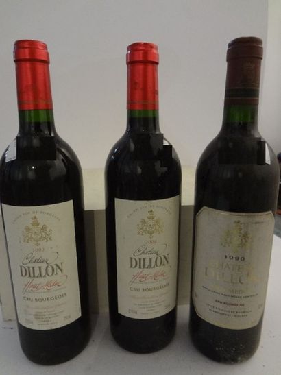 null 1 bouteille, Château Dillon, 1990, CB Haut-Médoc

2 bouteilles, Château Dillon,...