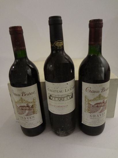 null 3 bouteilles de Château du Mayne, 1996, Grave
