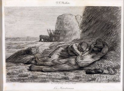 MILLET Jean-François (1814-1875) "La Méridienne"

Héliogravure, procédé Georges Petit,...