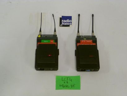 null Lot comprenant deux émetteurs EK3041 SENNHEISER Etat moyen

Transmitter EK3041...