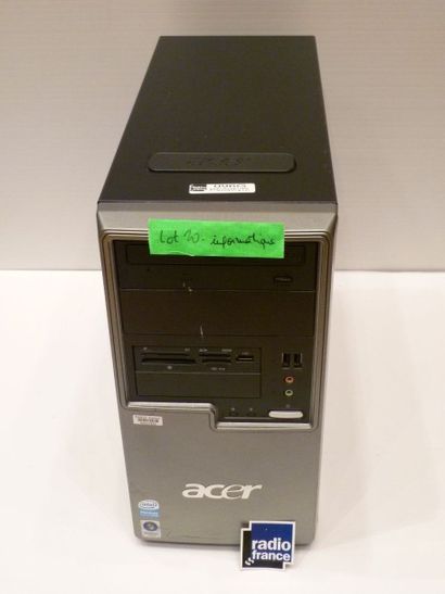 null Tour PC ACER Bon état. Windows Vista

PC Tower ACER 83500001218 00047985 Windows...