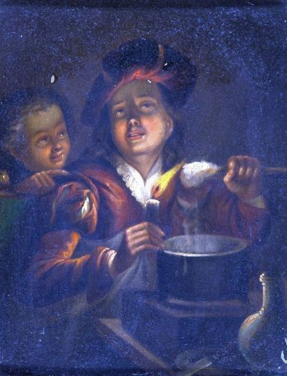 null GRESLY Gaspard (Ecole de) 1712 – 1756

"Deux enfants à la bougie".

Huile sur...