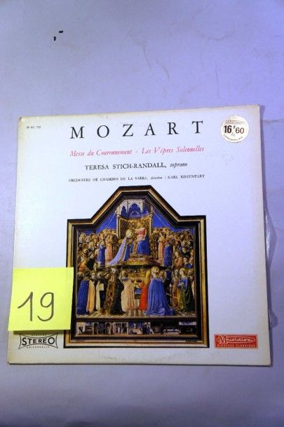null Lot de 60 disques vinyl
Musique classique dont Mozart, Zelenka
