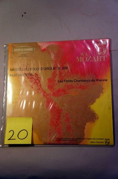 null Lot de 50 disques vinyl
Musique classique dont Mozart
