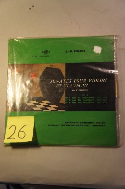 null Lot de 58 disques vinyl




Musique classique: Berlioz, Bach, Espagne




Musique...