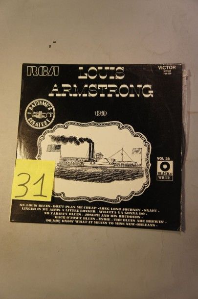 null Lot de 51 disques vinyl




Musique classique: Strauss




Jazz dont Louis Armstrong,...