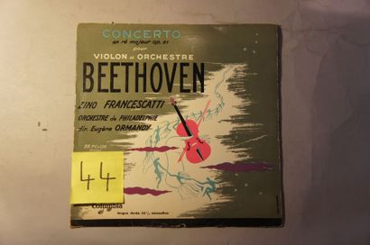 null Lot de 53 disques vinyl


Musique classique dont Beethoven, Mahler, Weber, ...