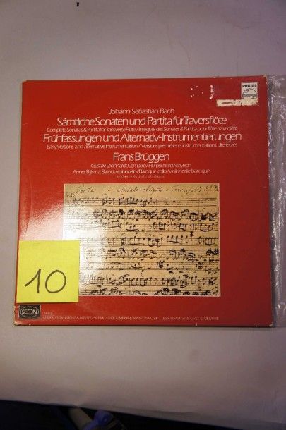 null Lot de 21 disques vinyl
Musioque classique dont Mozart, Monteverdi, Bach
