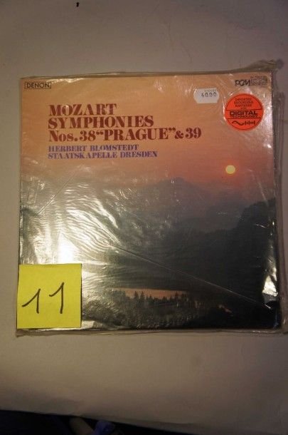 null Lot de 43 disques vinyl
Musique classique dont Mozart
