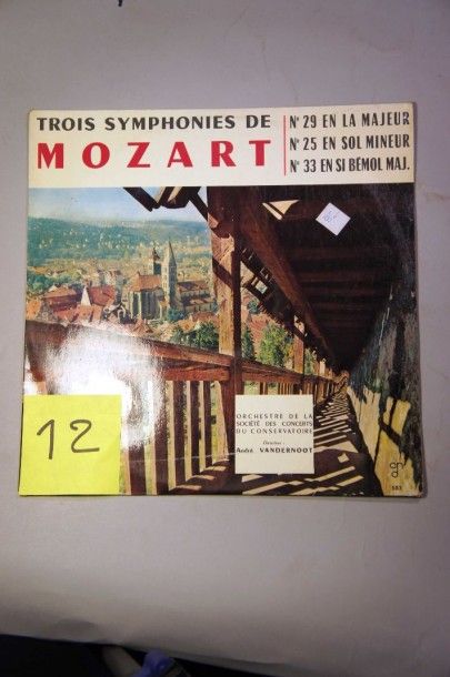 null Lot de 28 disques vinyl
Musique classique dont Mozart

