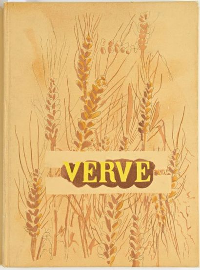 null [BRAQUE / VERVE]. Carnets intimes de Braque. Paris, Revue Verve, s. d. [1955]....