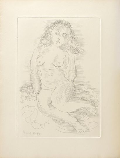 null [DUFY]. BERR DE TURIQUE (Marcelle). Raoul Dufy. Paris, Librairie Floury, 1930....