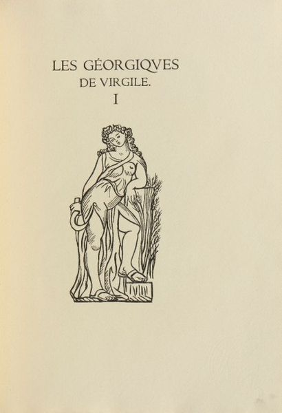 null VIRGILE. Les Géorgiques. Texte latin et version française de l’abbé Jacques...