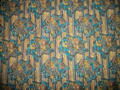 null Coton, Gordon Ihoday Fabrics, «Remnant», XXème siècle, décor imprimé façon impression...