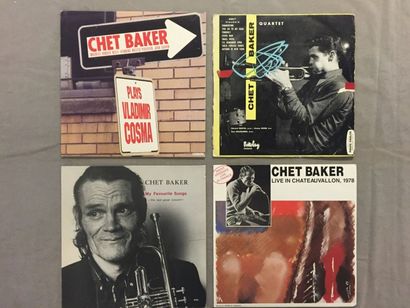  LOT de 7 disques 33 T de Chet Baker : 33T Chet Baker - Plays Vladimir Cosma CARRERE...