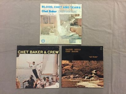  LOT de 7 disques 33 T de Chet Baker : 33T Chet Baker - Plays Vladimir Cosma CARRERE...